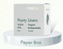 Panty Liners Paper Box
